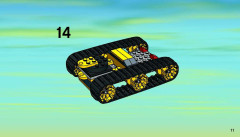 LEGO 7248 instructions page 11 – build guide