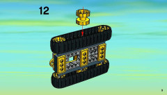 LEGO 7248 instructions page 9 – build guide