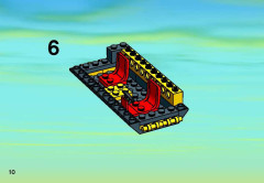 LEGO 7249 instructions page 10 – build guide