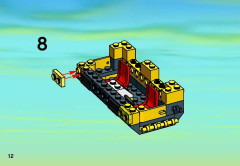 LEGO 7249 instructions page 12 – build guide