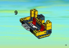 LEGO 7249 instructions page 13 – build guide