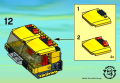 LEGO 7249 instructions page 16 – build guide