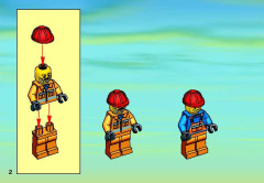 LEGO 7249 instructions page 2 – build guide