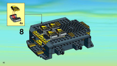 LEGO 7249 instructions page 10 – build guide