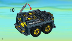 LEGO 7249 instructions page 12 – build guide