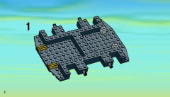 LEGO 7249 instructions page 2 – build guide