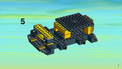 LEGO 7249 instructions page 7 – build guide