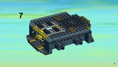 LEGO 7249 instructions page 9 – build guide