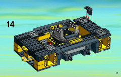 LEGO 7249 instructions page 17 – build guide