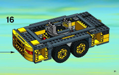 LEGO 7249 instructions page 21 – build guide