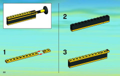 LEGO 7249 instructions page 22 – build guide