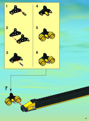 LEGO 7249 instructions page 21 – build guide