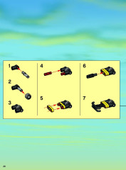 LEGO 7249 instructions page 26 – build guide