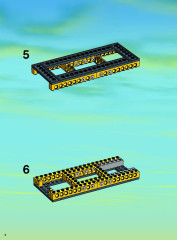 LEGO 7249 instructions page 4 – build guide