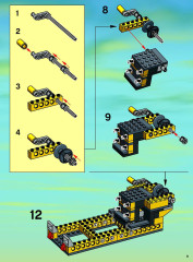 LEGO 7249 instructions page 9 – build guide
