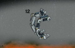 LEGO 7250 instructions page 10 – build guide