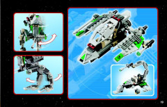 LEGO 7250 instructions page 19 – build guide