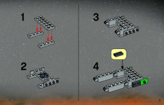LEGO 7250 instructions page 3 – build guide