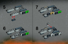 LEGO 7250 instructions page 4 – build guide