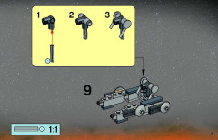 LEGO 7250 instructions page 5 – build guide