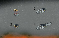 LEGO 7250 instructions page 6 – build guide