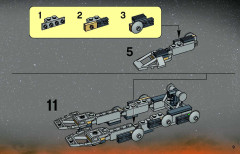 LEGO 7250 instructions page 9 – build guide