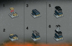 LEGO 7251 instructions page 6 – build guide