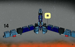 LEGO 7252 instructions page 13 – build guide