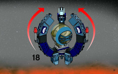 LEGO 7252 instructions page 17 – build guide