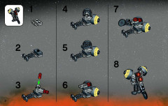 LEGO 7252 instructions page 2 – build guide