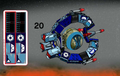 LEGO 7252 instructions page 20 – build guide