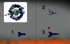 LEGO 7252 instructions page 3 – build guide