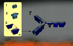 LEGO 7252 instructions page 6 – build guide