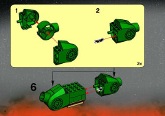 LEGO 7255 instructions page 4 – build guide