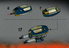 LEGO 7256 instructions page 11 – build guide