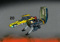 LEGO 7256 instructions page 20 – build guide