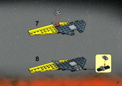 LEGO 7256 instructions page 23 – build guide
