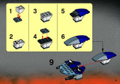 LEGO 7256 instructions page 31 – build guide