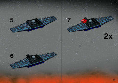 LEGO 7256 instructions page 33 – build guide