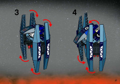 LEGO 7256 instructions page 37 – build guide