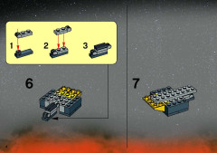 LEGO 7256 instructions page 4 – build guide
