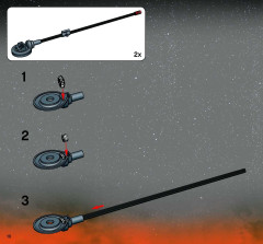 LEGO 7257 instructions page 10 – build guide
