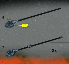 LEGO 7257 instructions page 12 – build guide