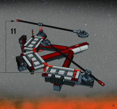 LEGO 7257 instructions page 13 – build guide