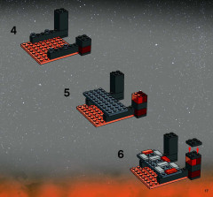 LEGO 7257 instructions page 17 – build guide