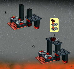 LEGO 7257 instructions page 19 – build guide