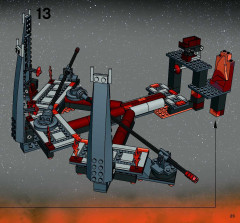 LEGO 7257 instructions page 23 – build guide