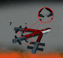 LEGO 7257 instructions page 6 – build guide