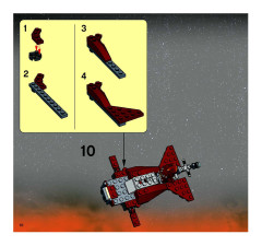 LEGO 7258 instructions page 10 – build guide