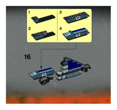 LEGO 7258 instructions page 19 – build guide